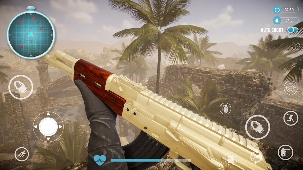 战斗打击：射击游戏