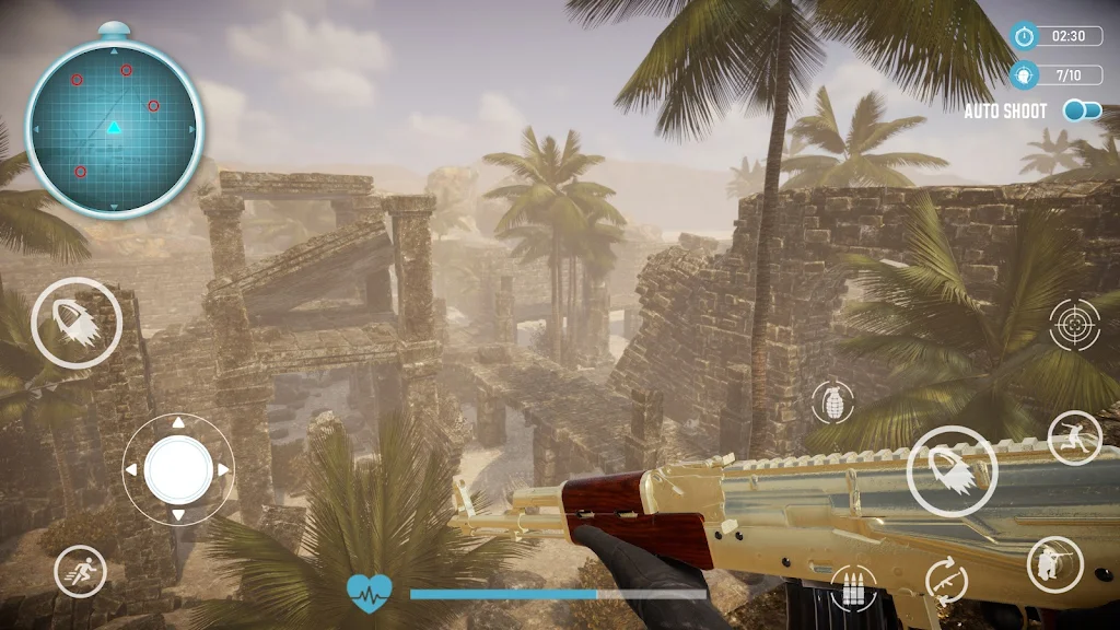 战斗打击：射击游戏