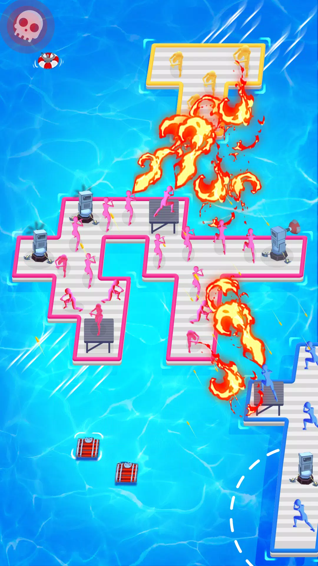 木筏保卫战：称霸海上