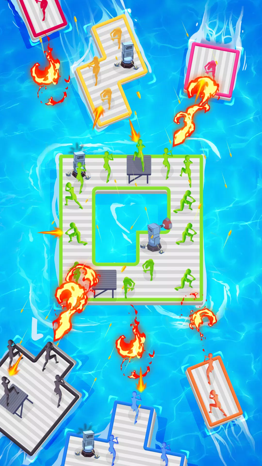 木筏保卫战：称霸海上