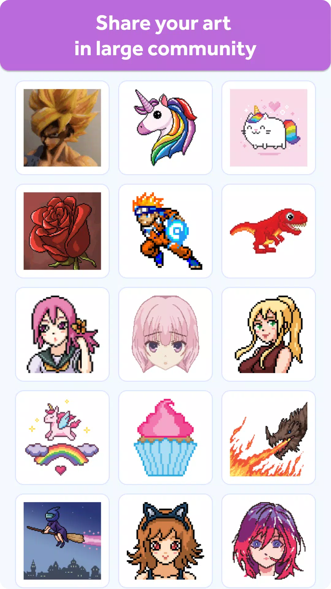 Pixelmania-按数字显示颜色 Pixelmania-按数字显示颜色