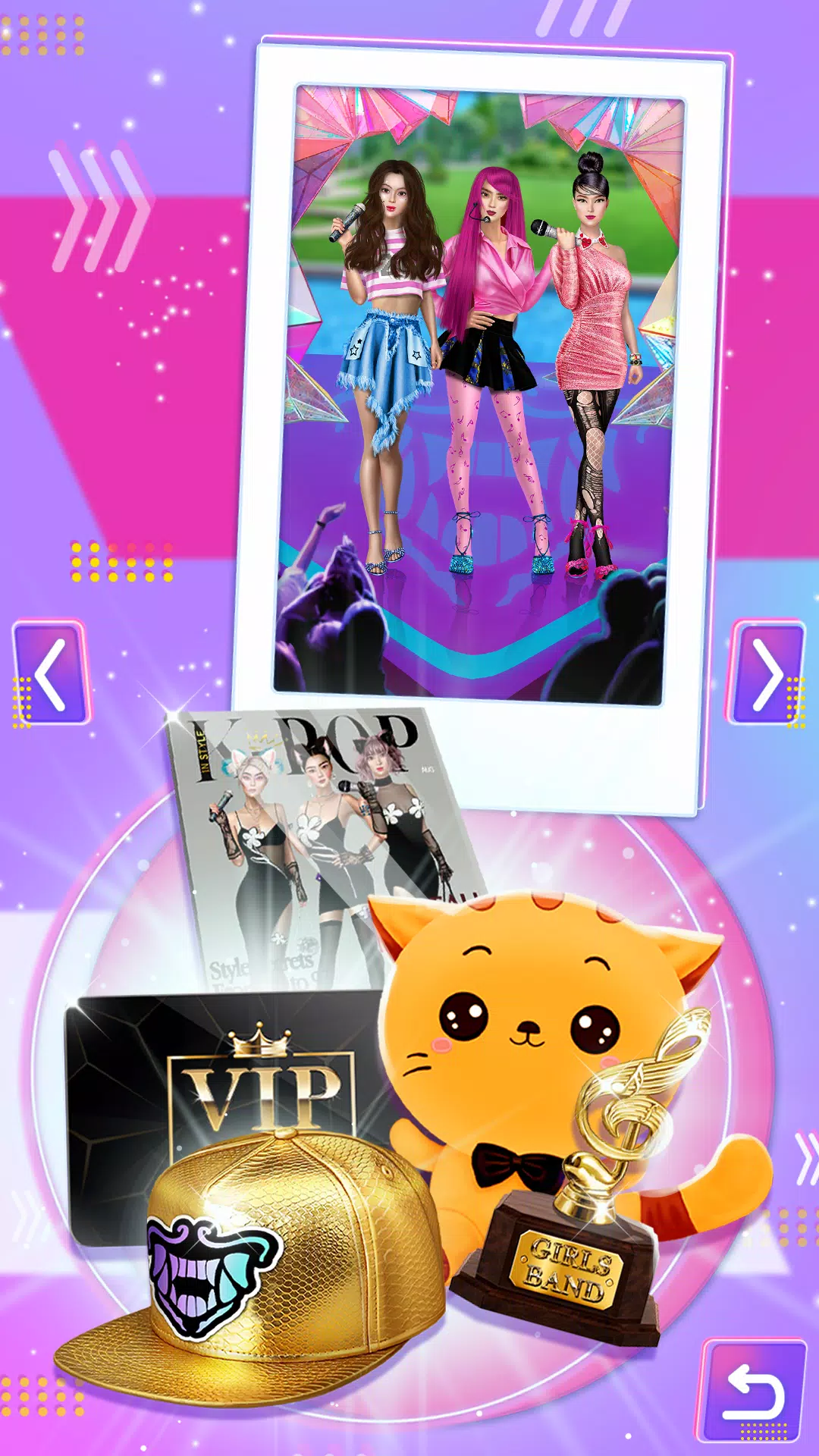 时尚女孩 - Kpop BFF装扮游戏