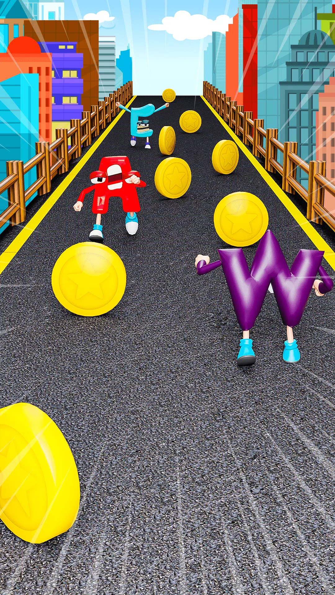 Alphabet Runner 3D ABC比赛 Alphabet Runner 3D ABC比赛