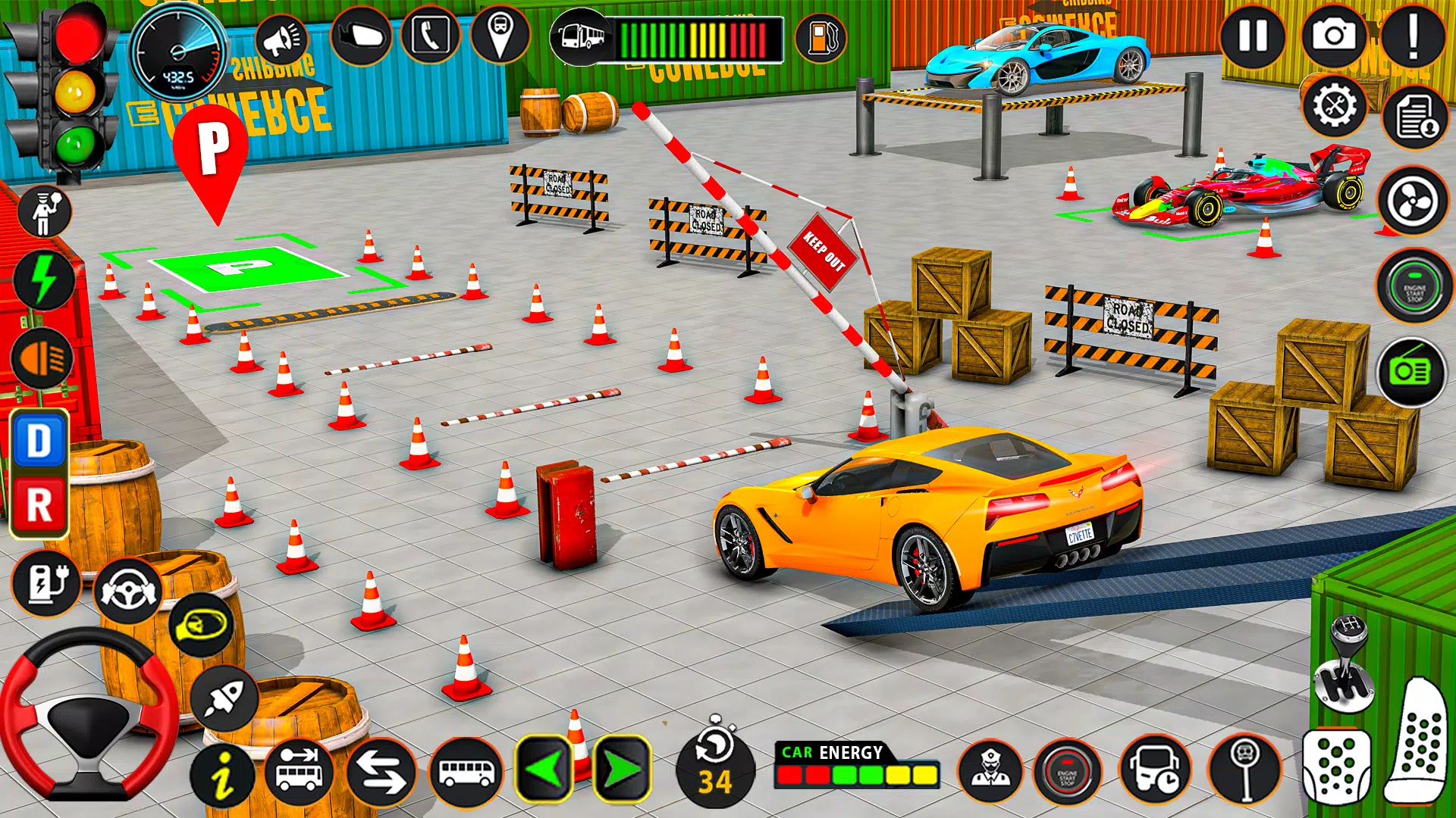 停车游戏：汽车游戏3D