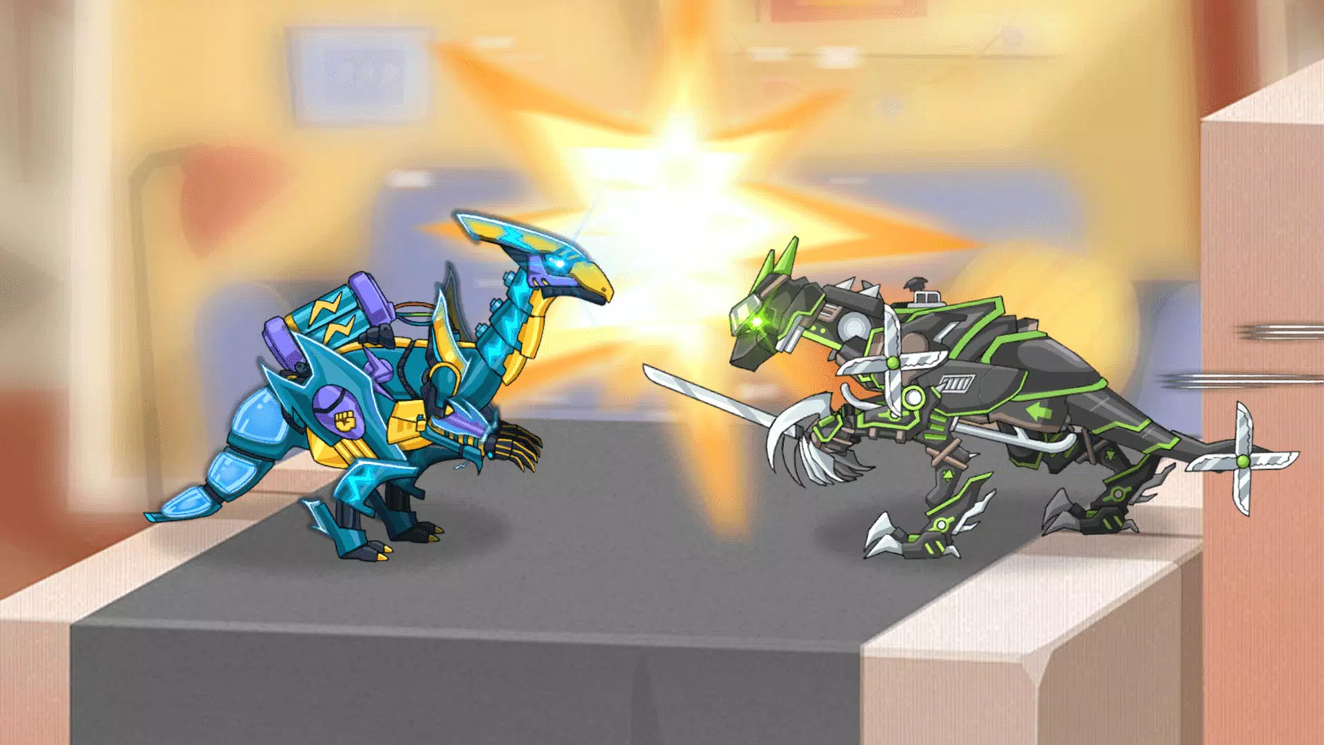 恐龙机器人：横冲直撞的世界