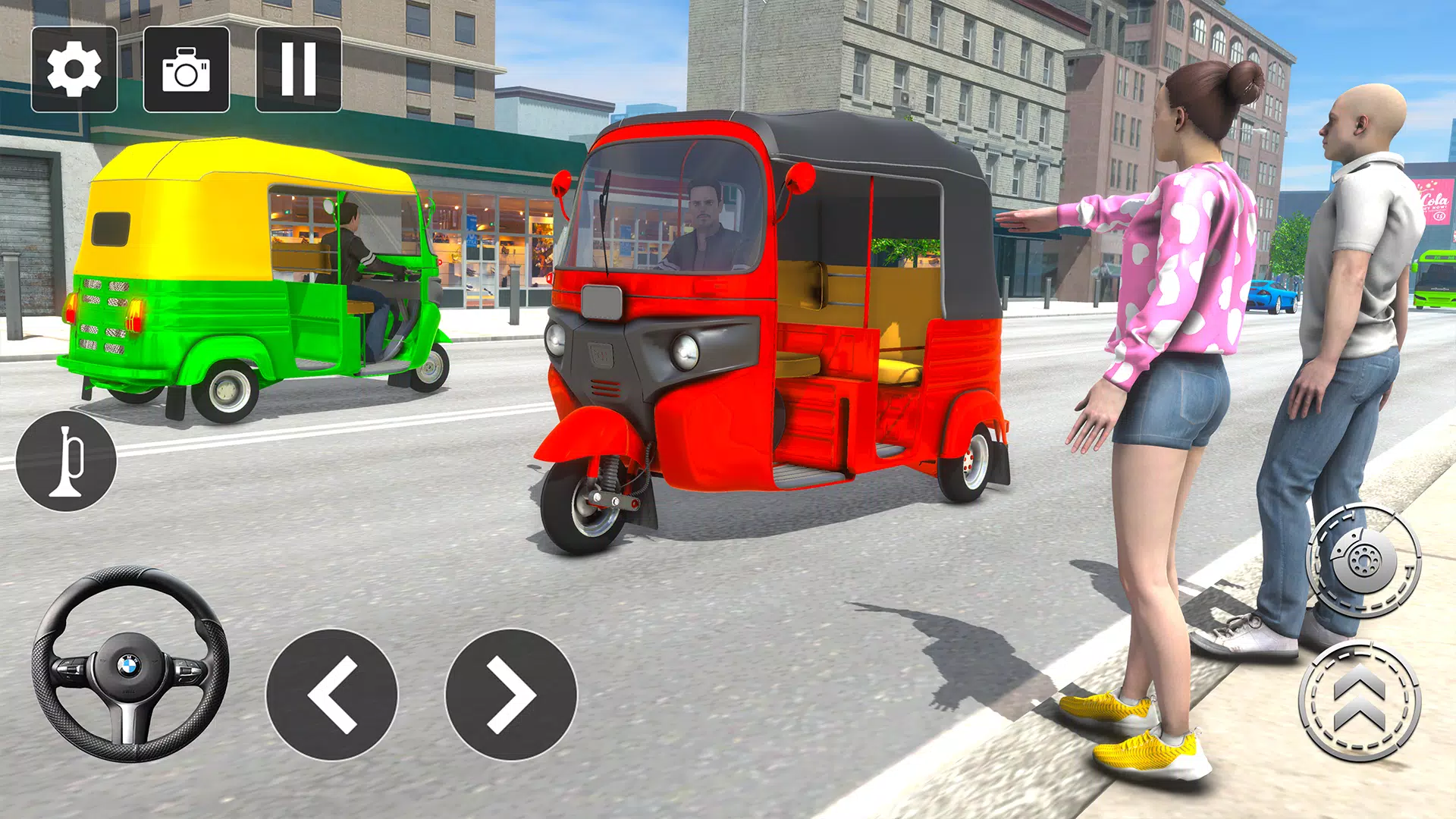 嘟嘟人力车赛车游戏 嘟嘟人力车赛车游戏