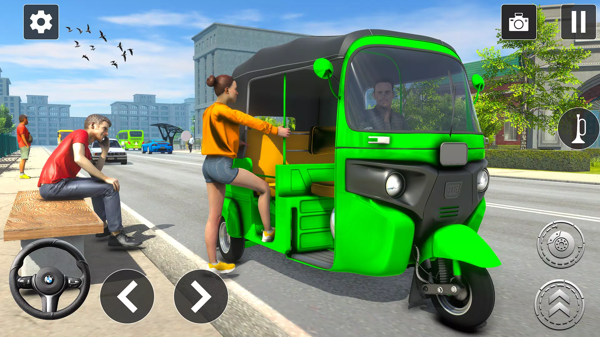 嘟嘟人力车赛车游戏 嘟嘟人力车赛车游戏