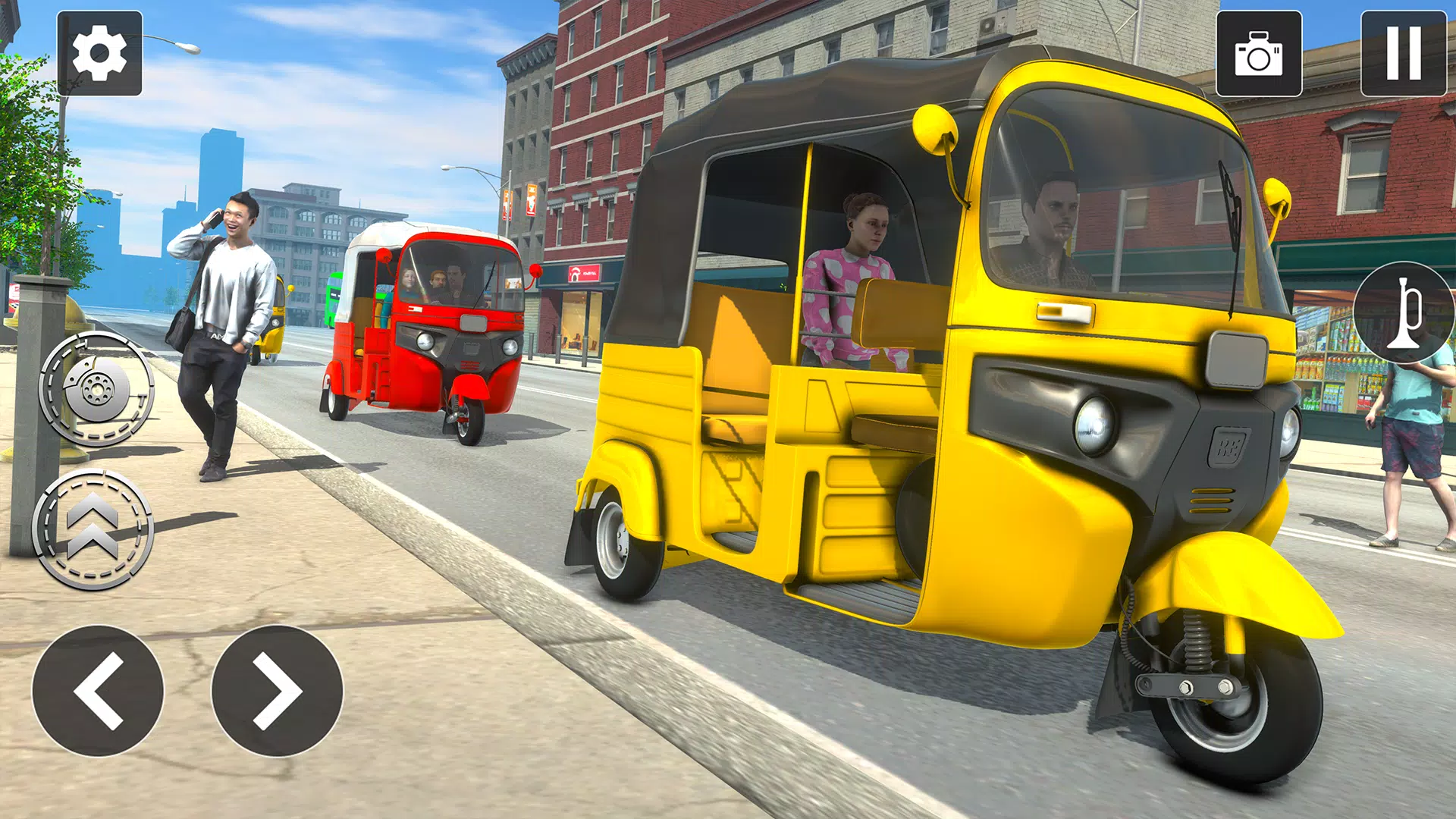 嘟嘟人力车赛车游戏 嘟嘟人力车赛车游戏