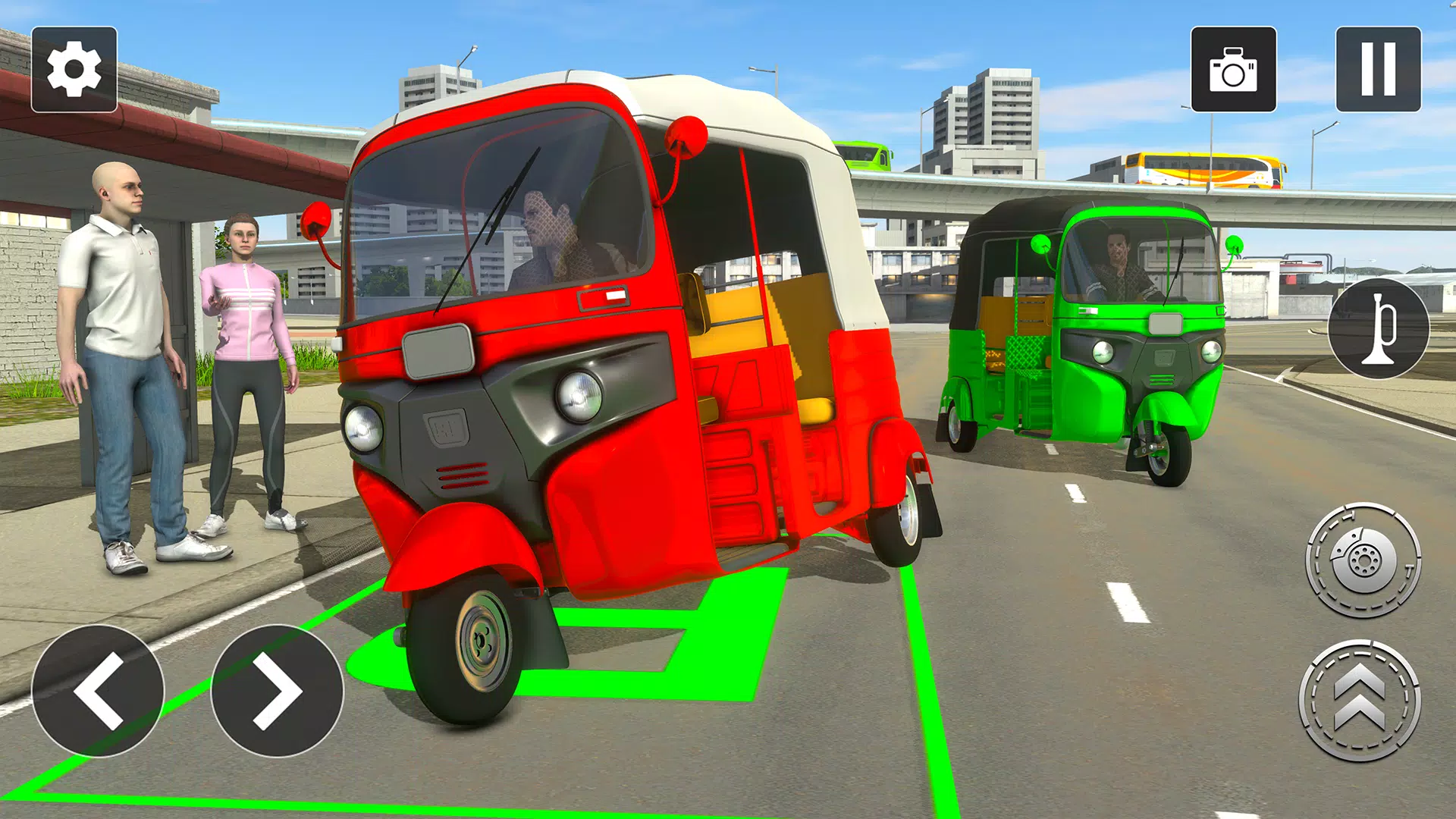 嘟嘟人力车赛车游戏 嘟嘟人力车赛车游戏