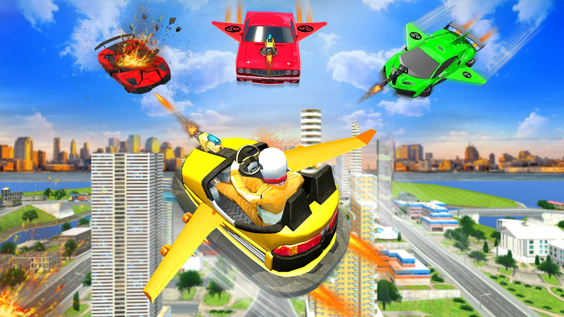 碰碰车机器人射击游戏 碰碰车机器人射击游戏