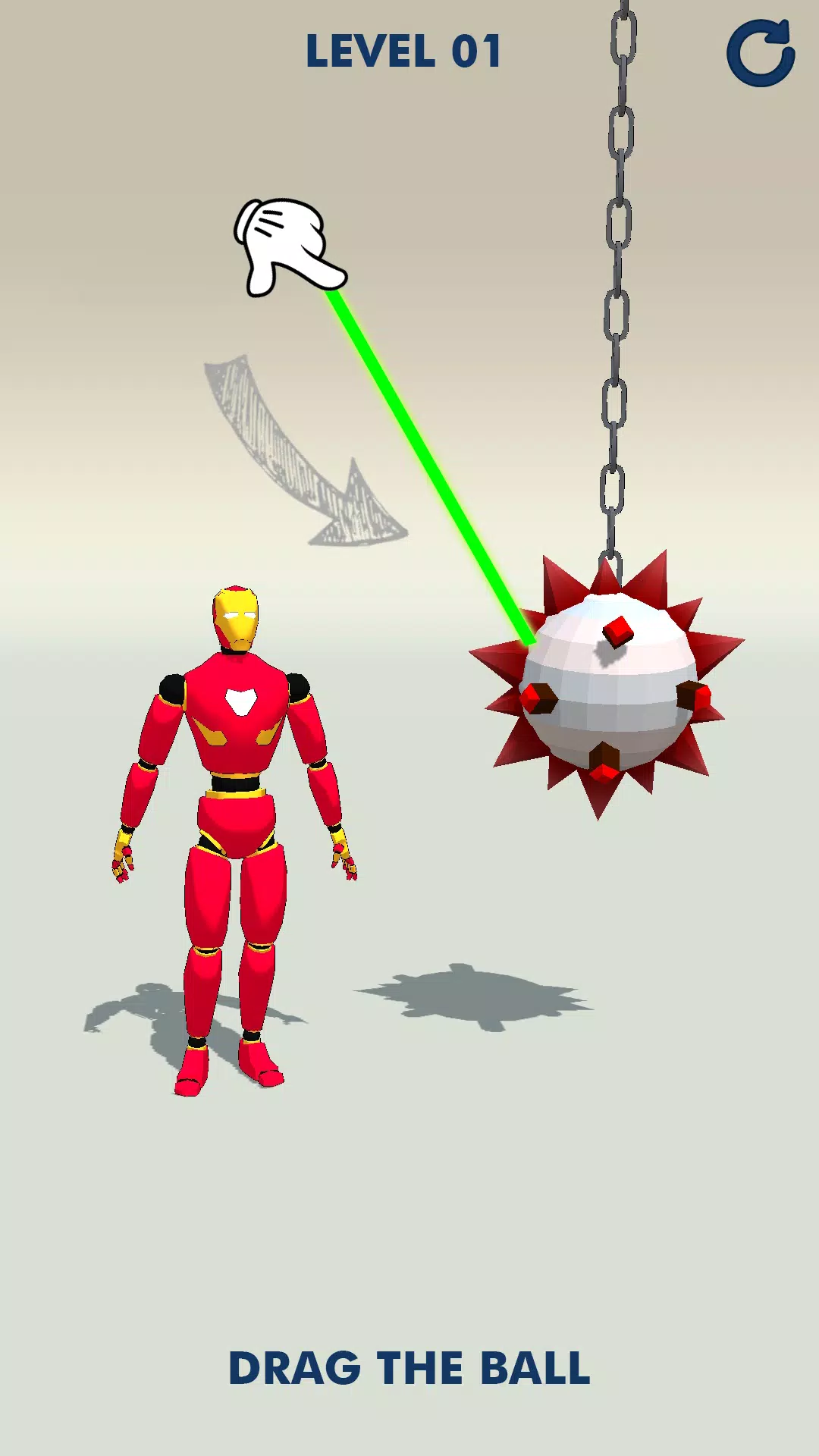 踢碎布娃娃游戏