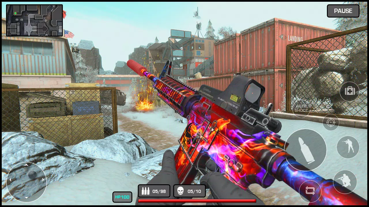 Gun Fire Battle: 枪支 游戏 射击类 射击 Gun Fire Battle: 枪支 游戏 射击类 射击