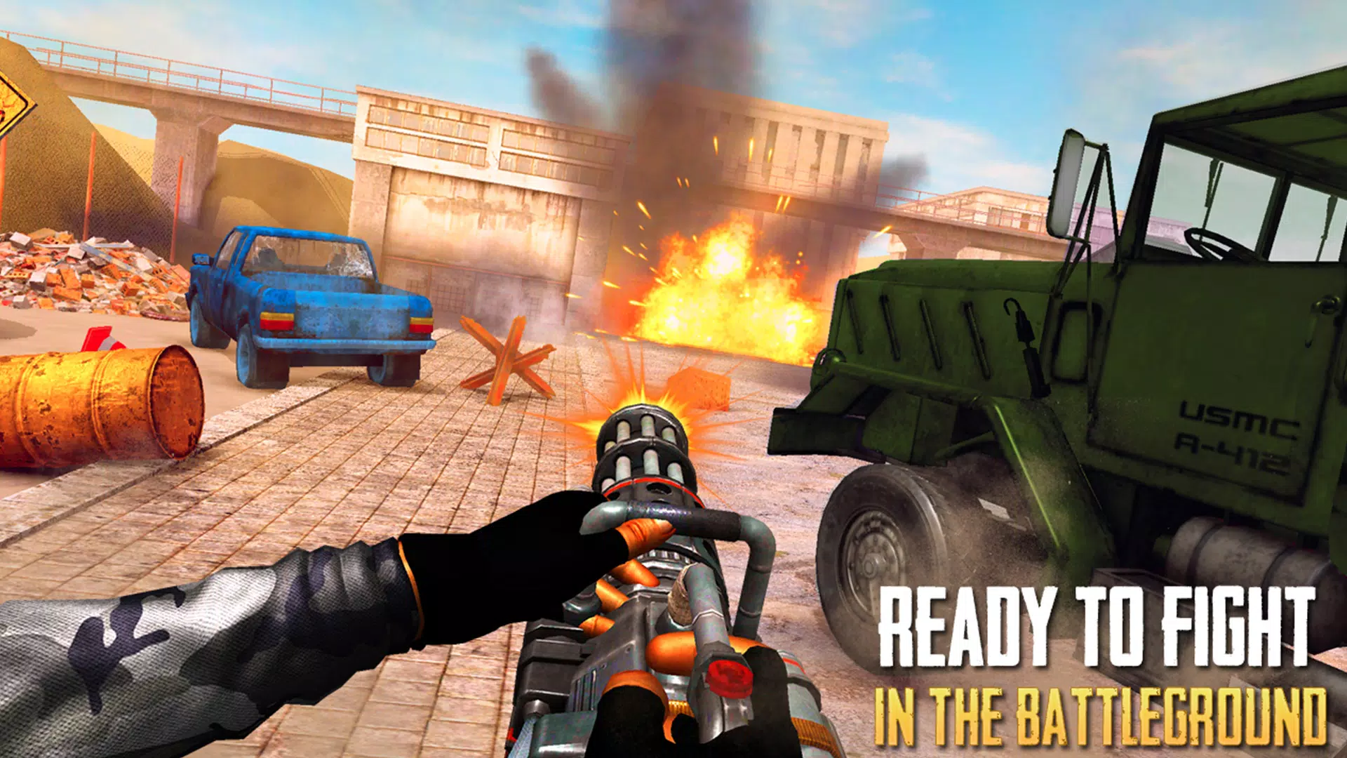 Gun Shooter: 战争 游戏 射击 枪支 网络 多人