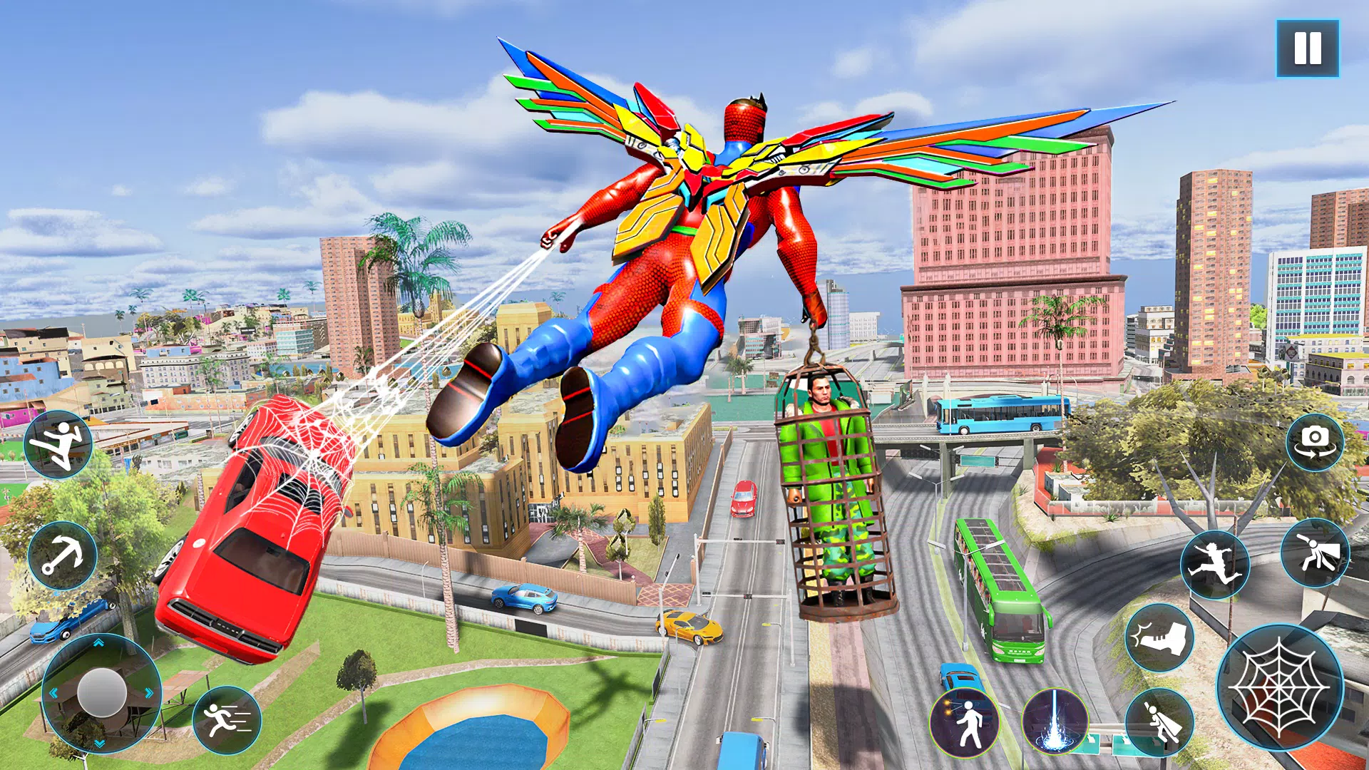 僚机绳犯罪蜘蛛英雄