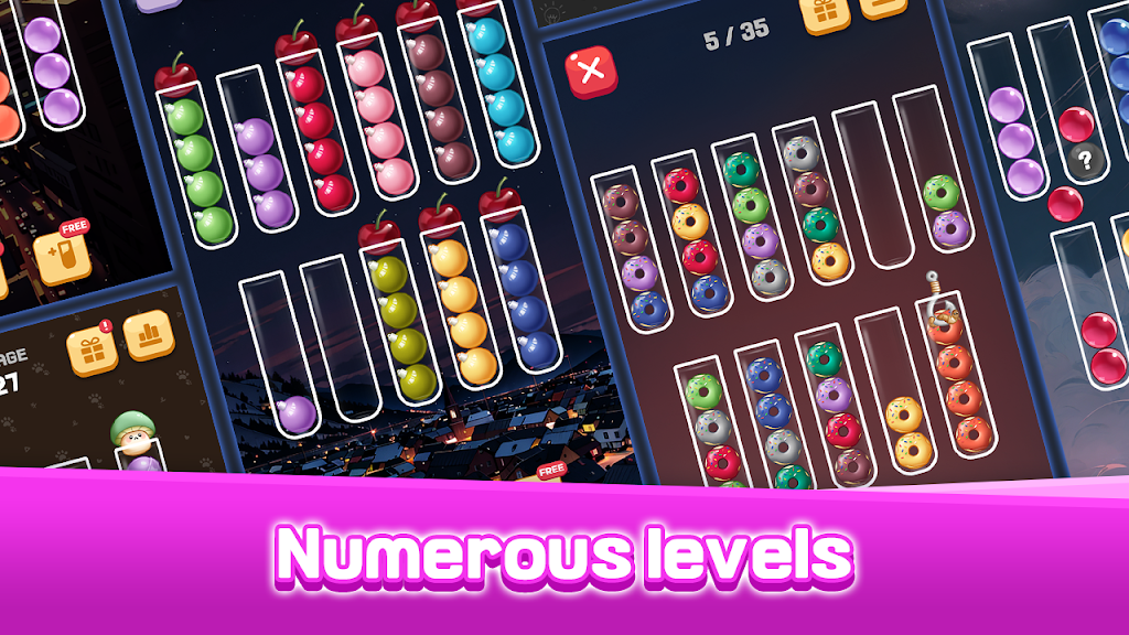 球类排序测验 球类排序测验