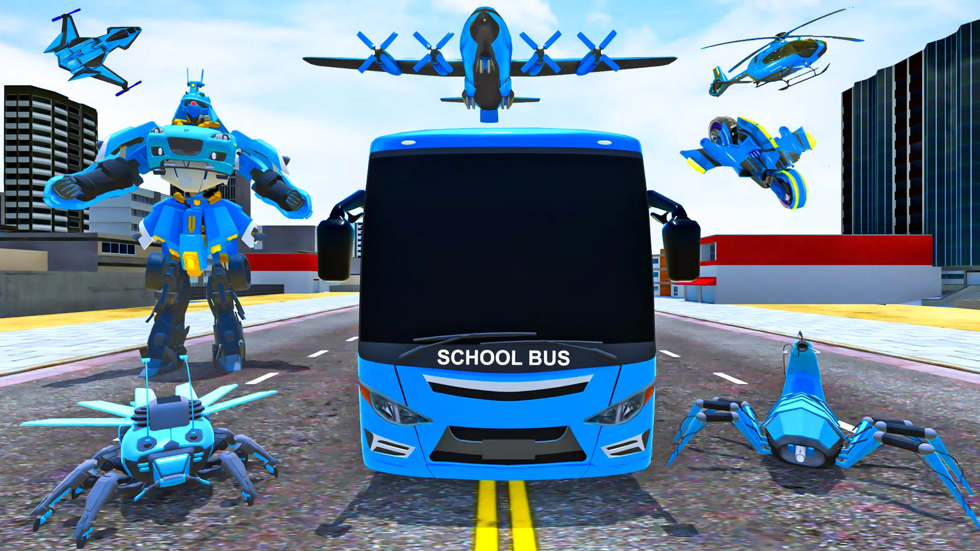 机器人汽车改造游戏3D