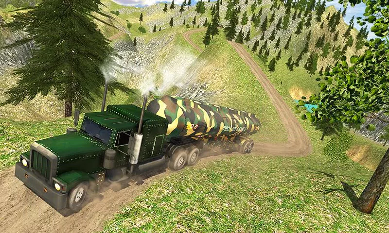 山地越野军用油轮 山地越野军用油轮