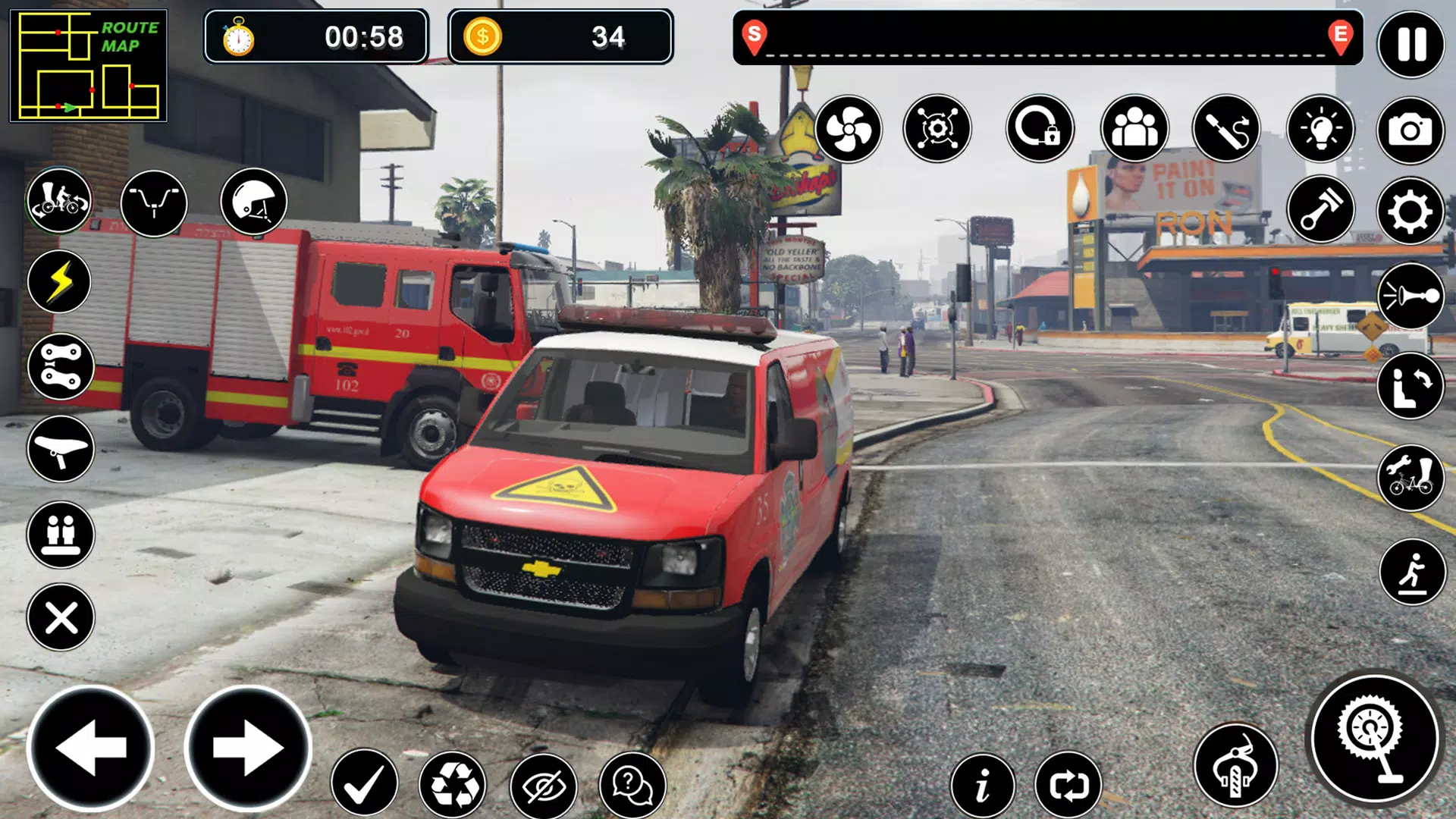 美国消防车消防员游戏 美国消防车消防员游戏