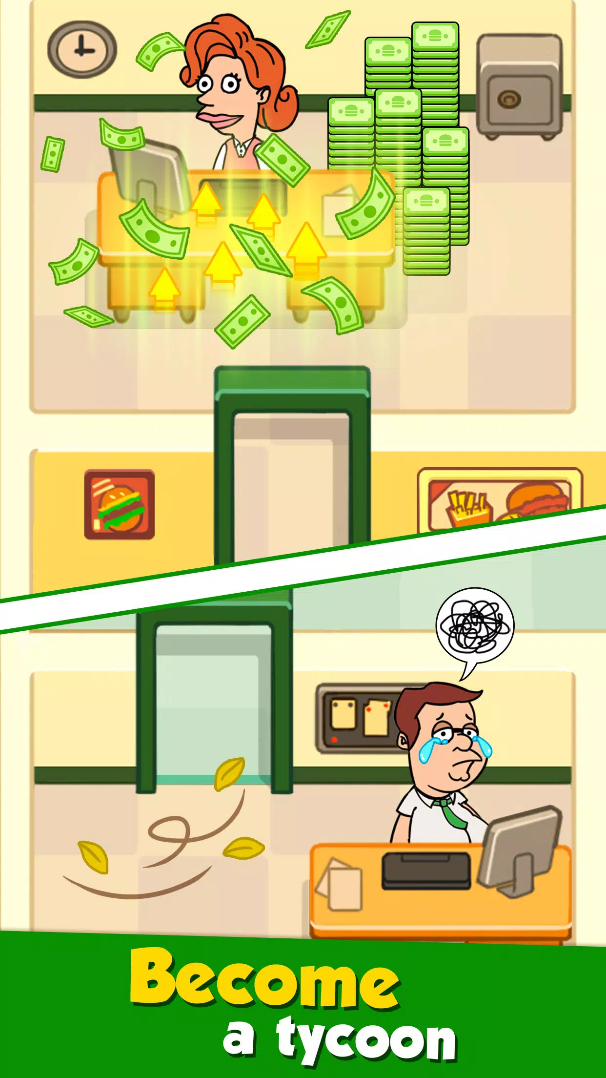 Idle Burger Tycoon - 开个汉堡店