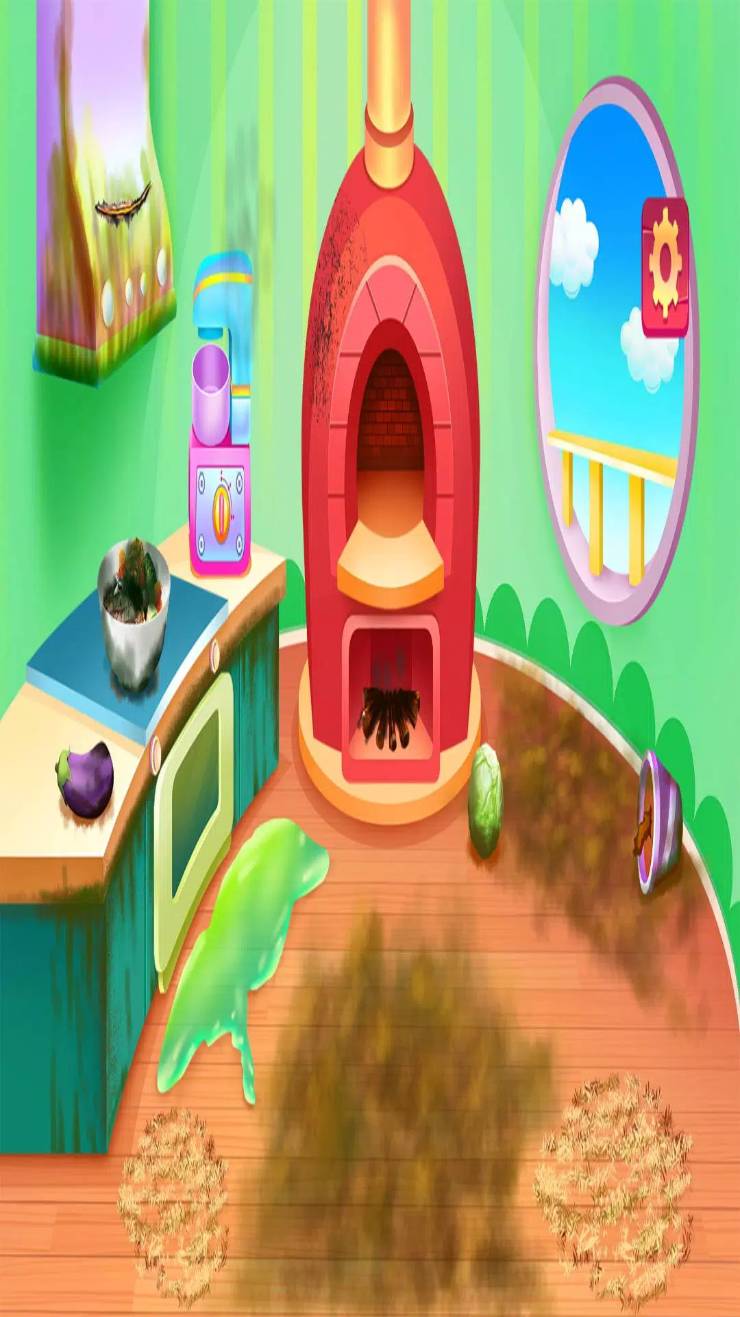 清洁厨房烹饪披萨 清洁厨房烹饪披萨