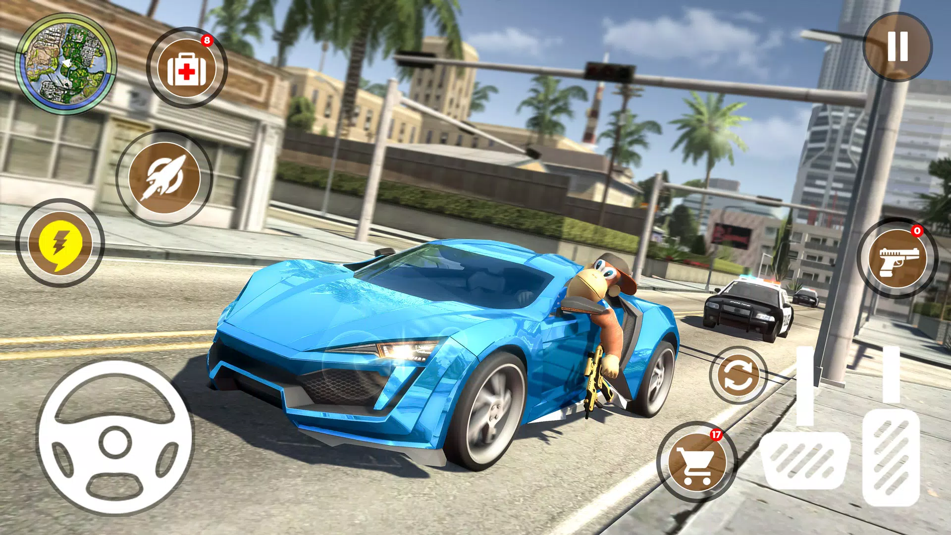 香蕉王斗大猩猩游戏 香蕉王斗大猩猩游戏