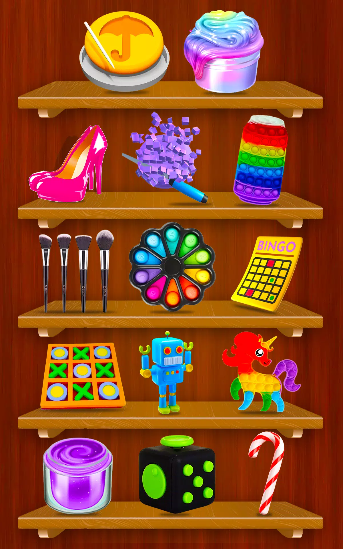 抗压 放松游戏 - 坐立不安的玩具 3D - 弹出它游戏 抗压 放松游戏 - 坐立不安的玩具 3D - 弹出它游戏