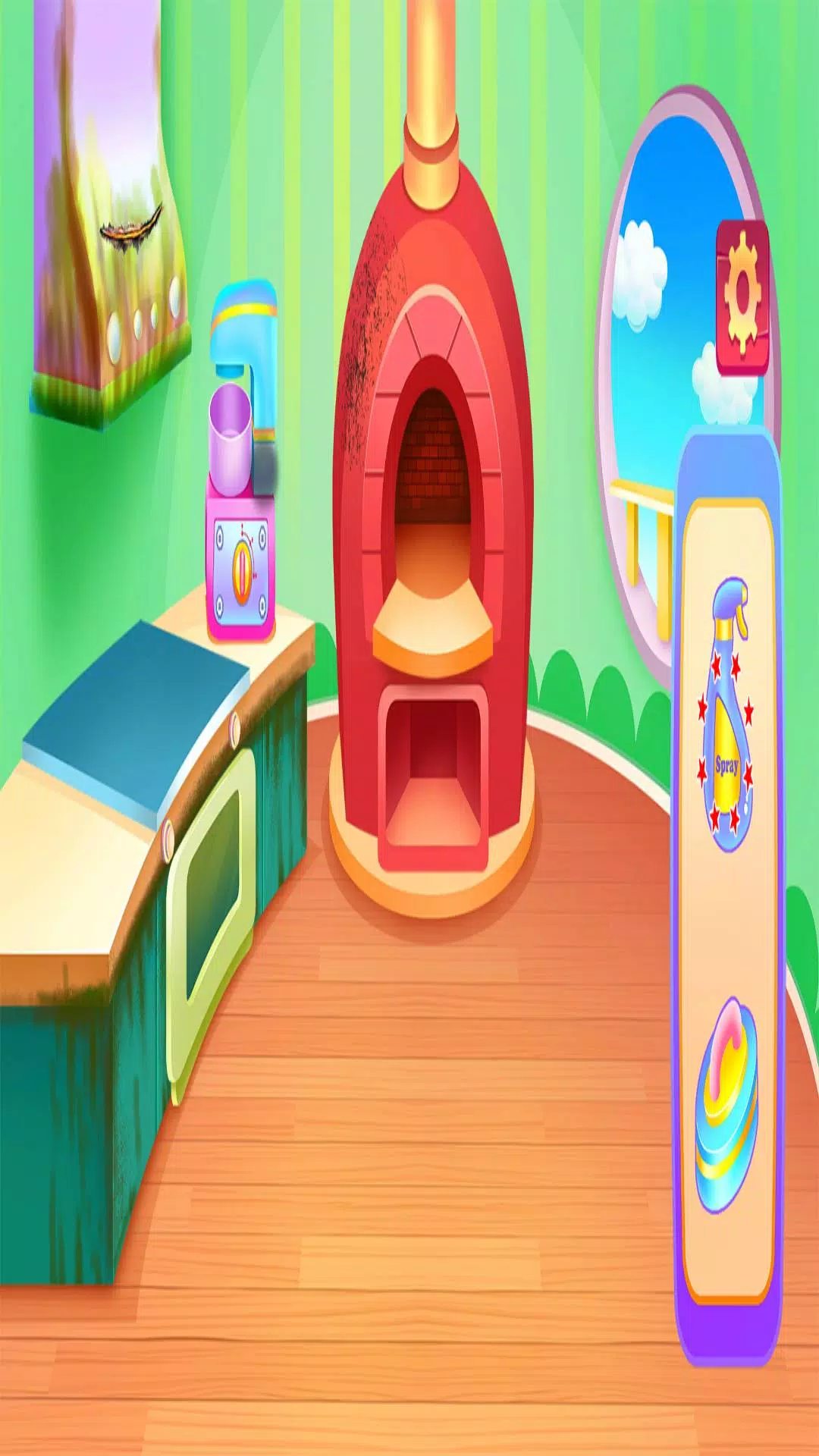 清洁厨房烹饪披萨 清洁厨房烹饪披萨