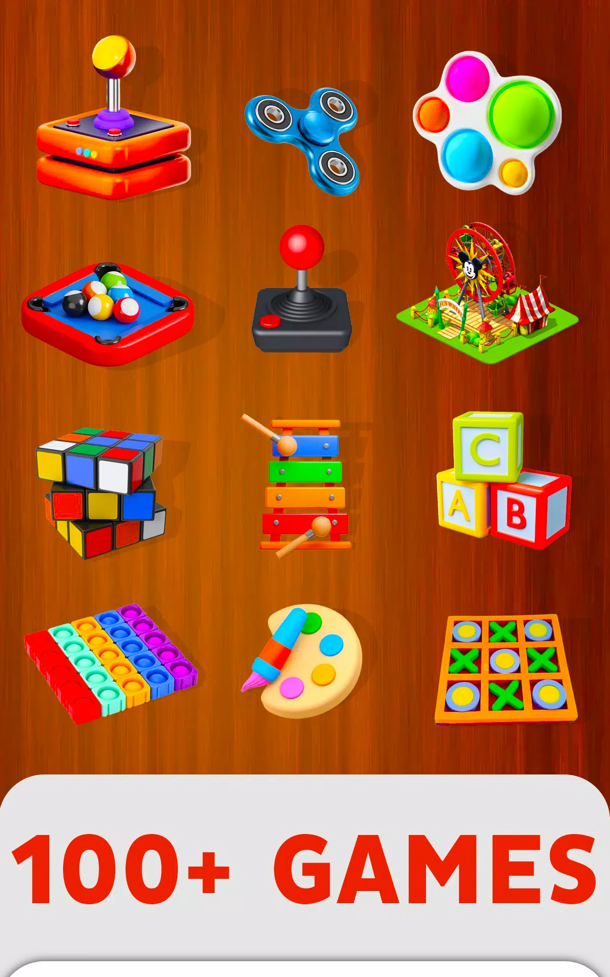 抗压 放松游戏 - 坐立不安的玩具 3D - 弹出它游戏 抗压 放松游戏 - 坐立不安的玩具 3D - 弹出它游戏