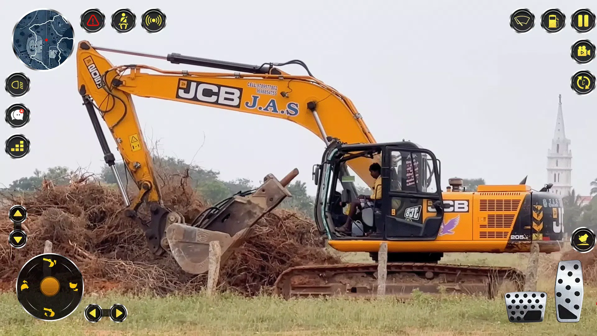 真实的JCB建筑游戏3D 真实的JCB建筑游戏3D