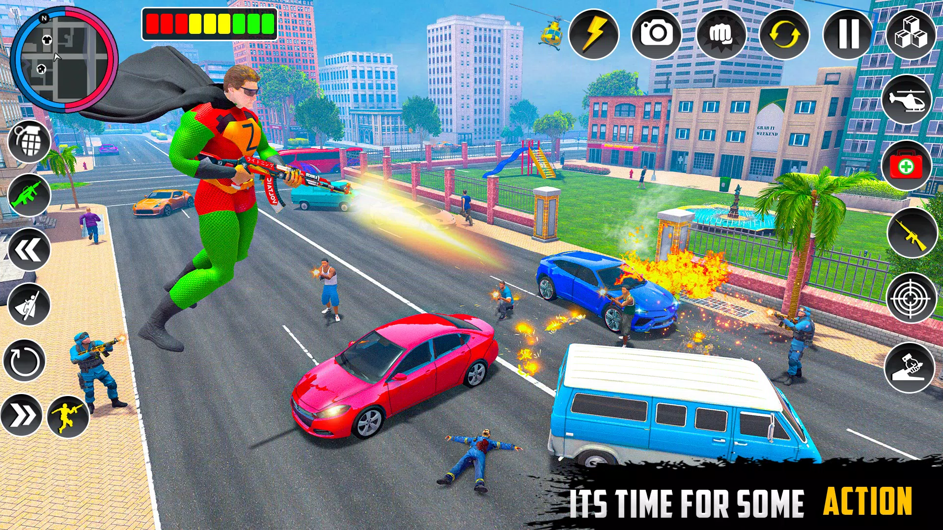 超级英雄摩托骑士模拟器 超级英雄摩托骑士模拟器