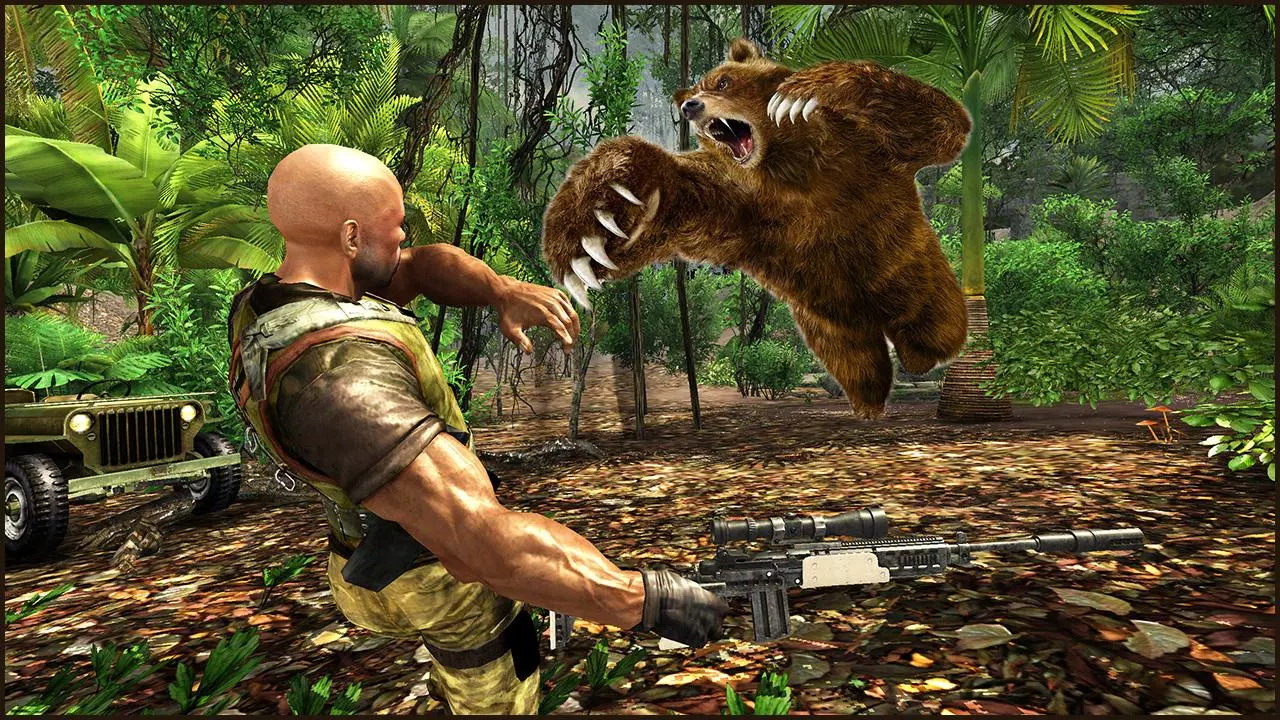 Hunting Games: 射击 真枪 動物 3d 射击类