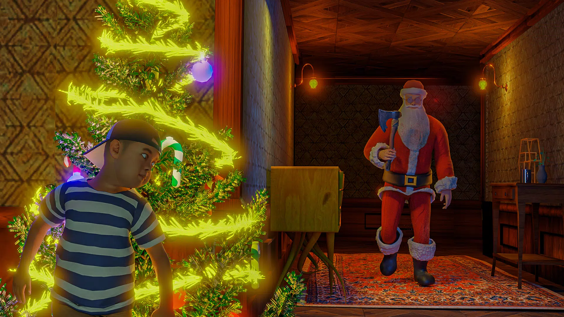 冰尖叫可怕的圣诞老人游戏 冰尖叫可怕的圣诞老人游戏