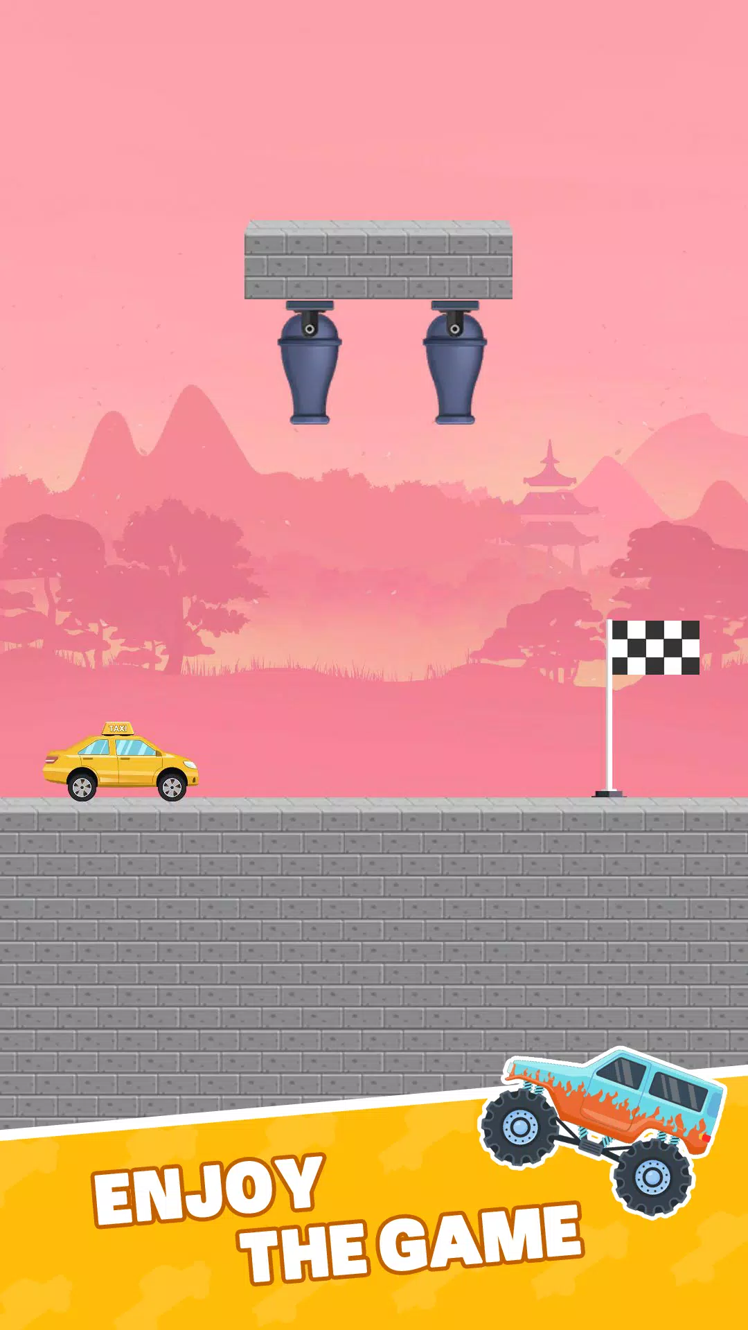 绘制桥线：拯救汽车