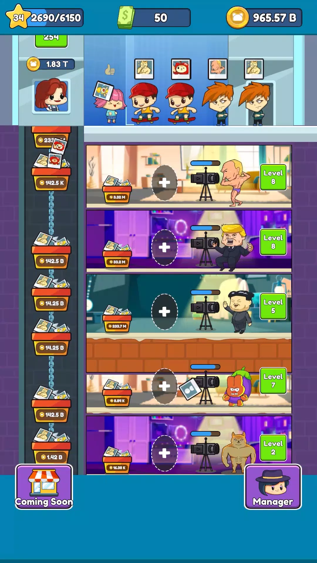 Idle Meme工作室偶像大亨 Idle Meme工作室偶像大亨