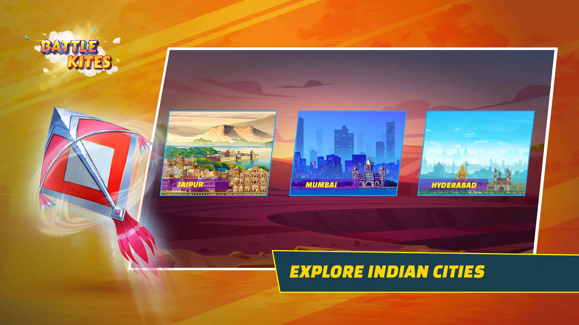 战斗风筝：风筝飞行游戏