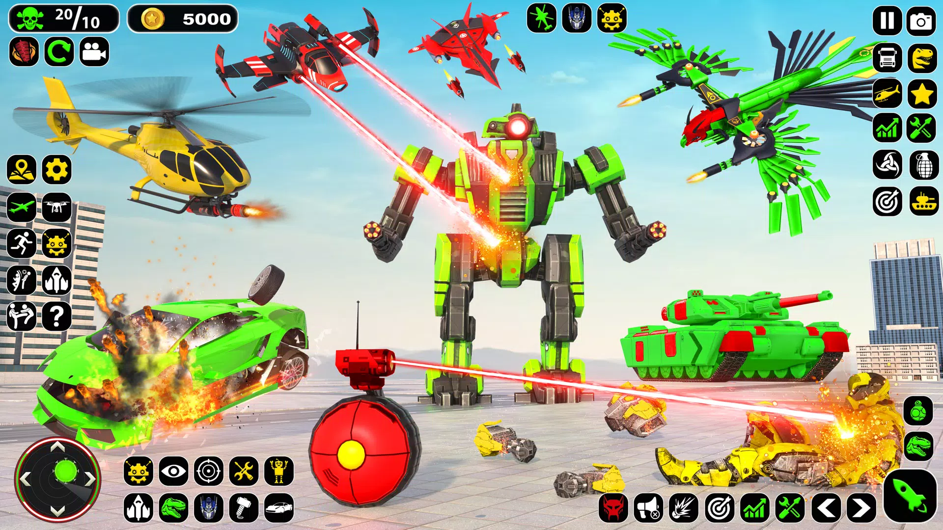 Grand Multi-Robot Transform 3D