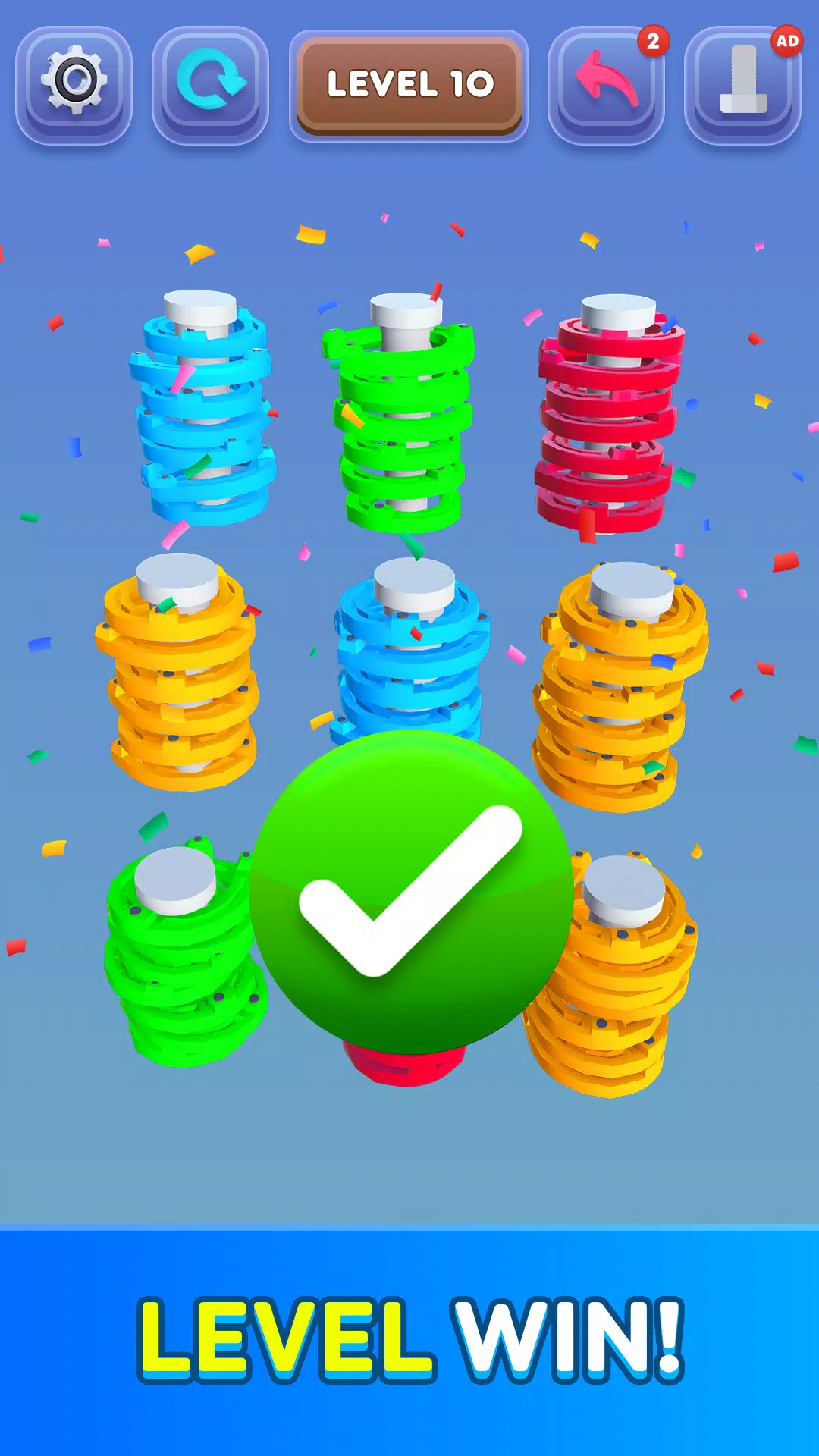 马蹄排序 - 益智游戏