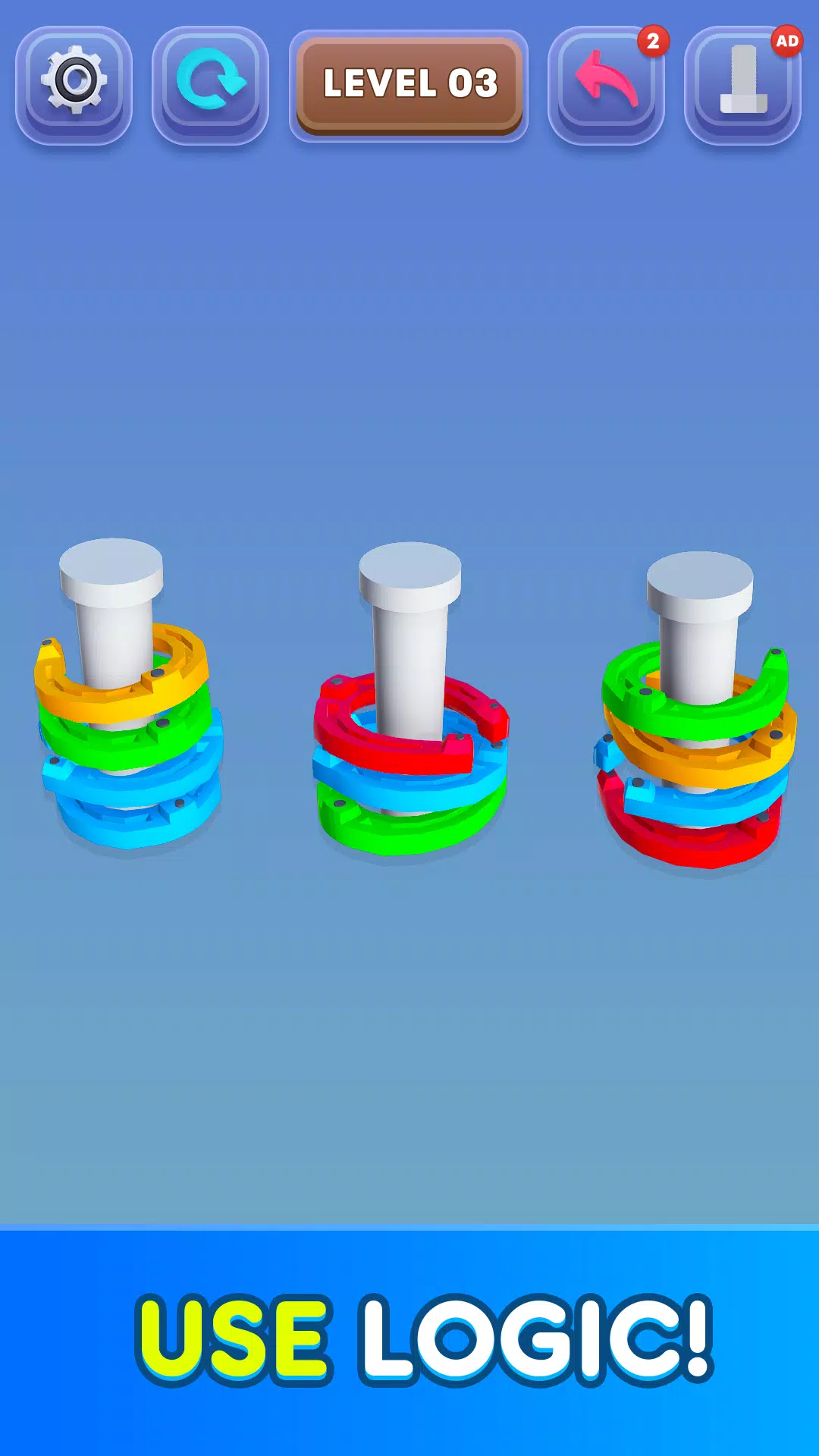 马蹄排序 - 益智游戏