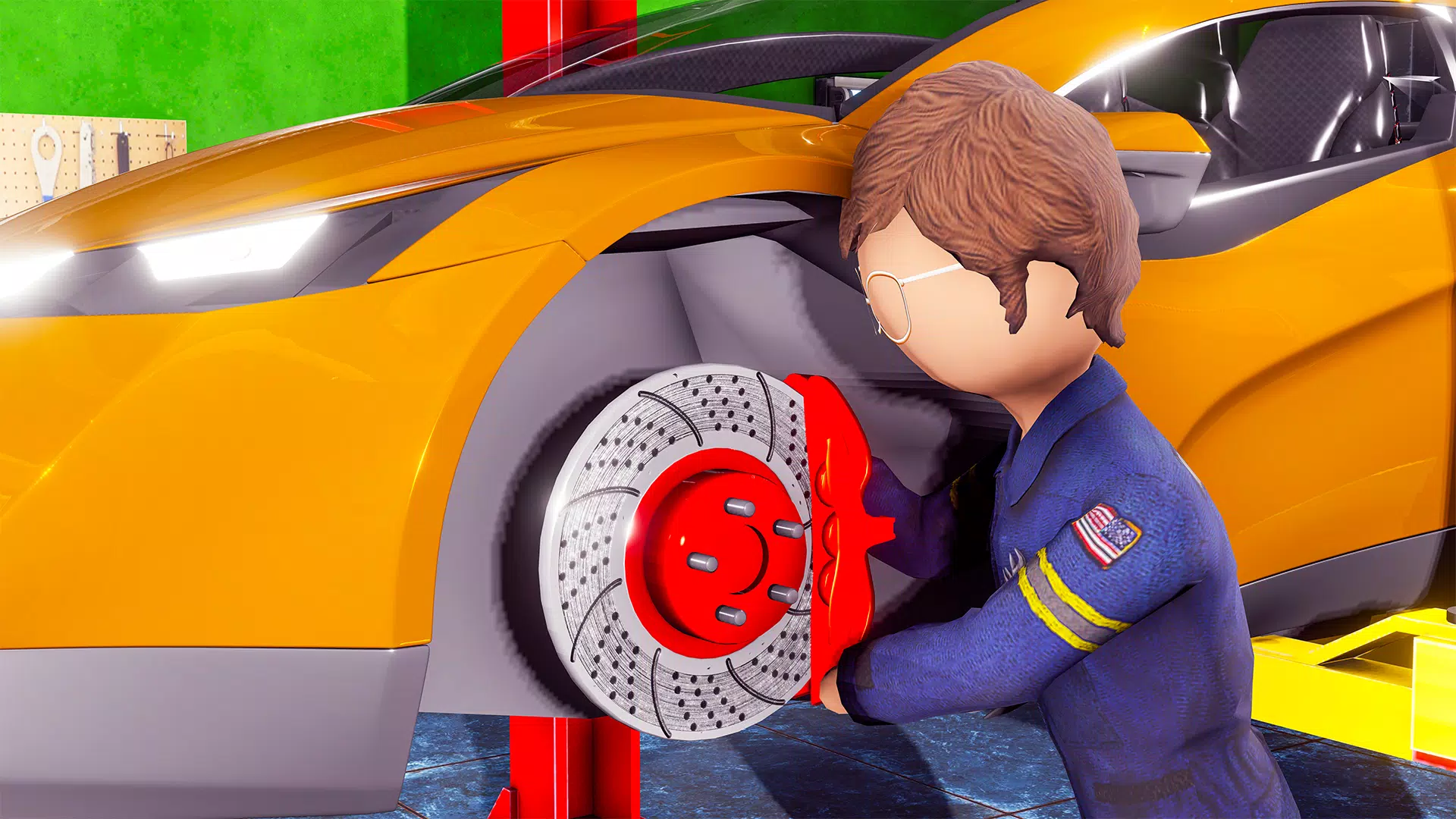 火柴人汽车修理工模拟器2023修理我的车库大亨游戏 火柴人汽车修理工模拟器2023修理我的车库大亨游戏