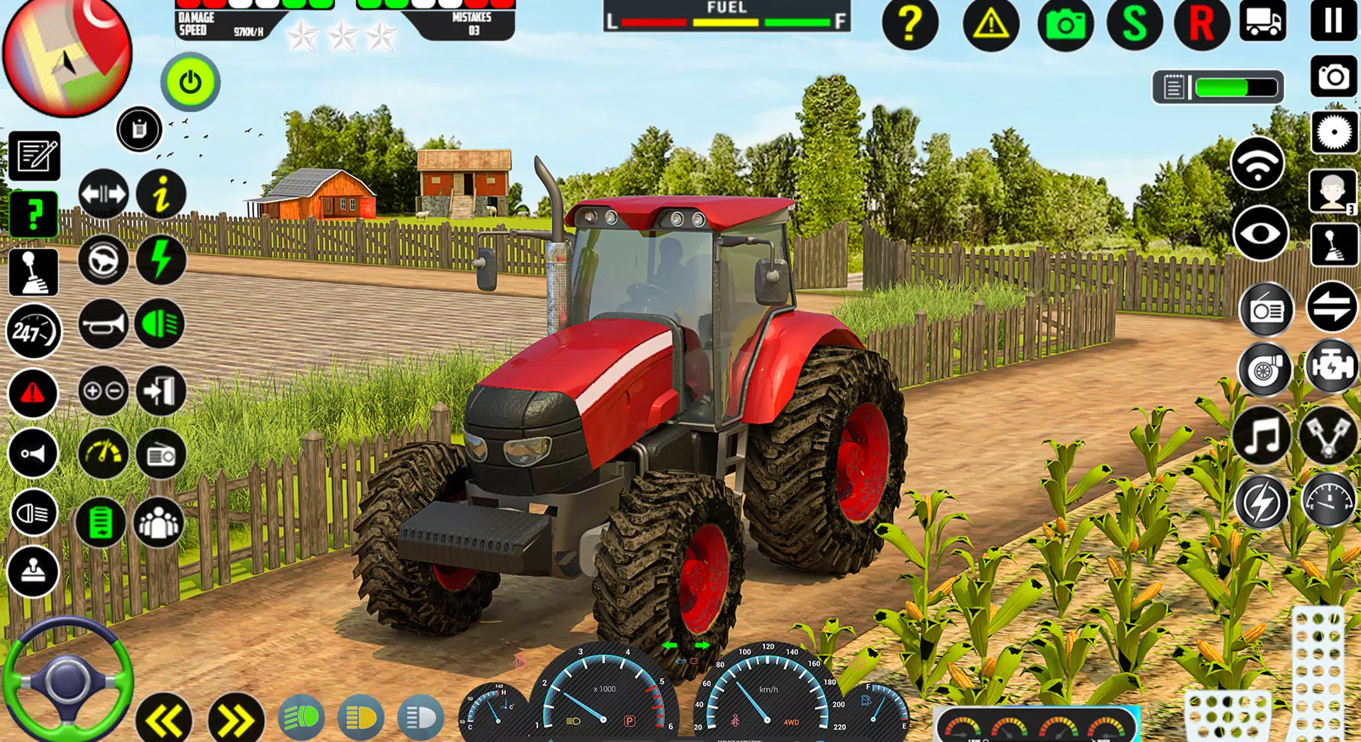 重型拖拉机手推车3D游戏 重型拖拉机手推车3D游戏