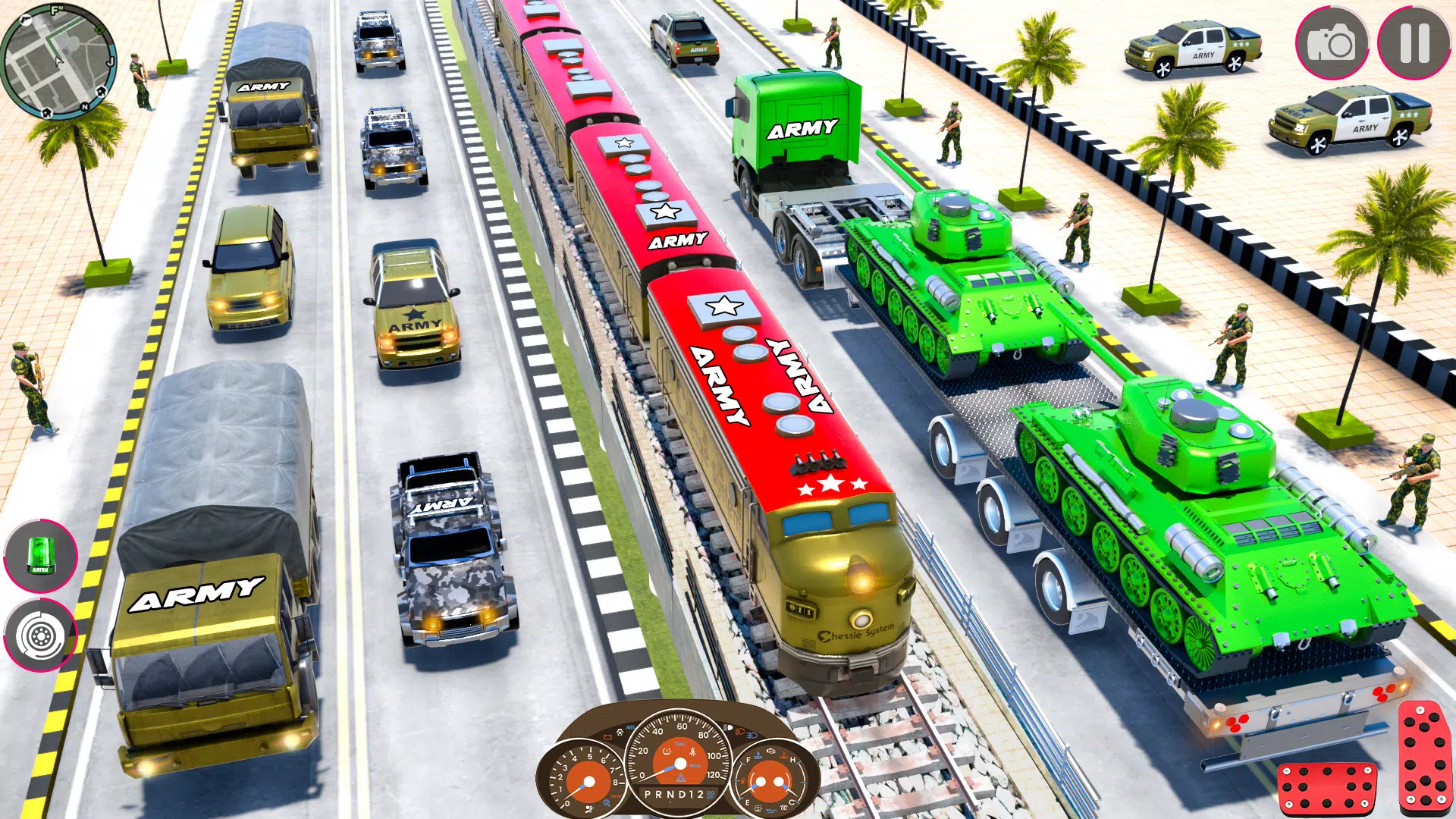 军车卡车运输游戏 军车卡车运输游戏