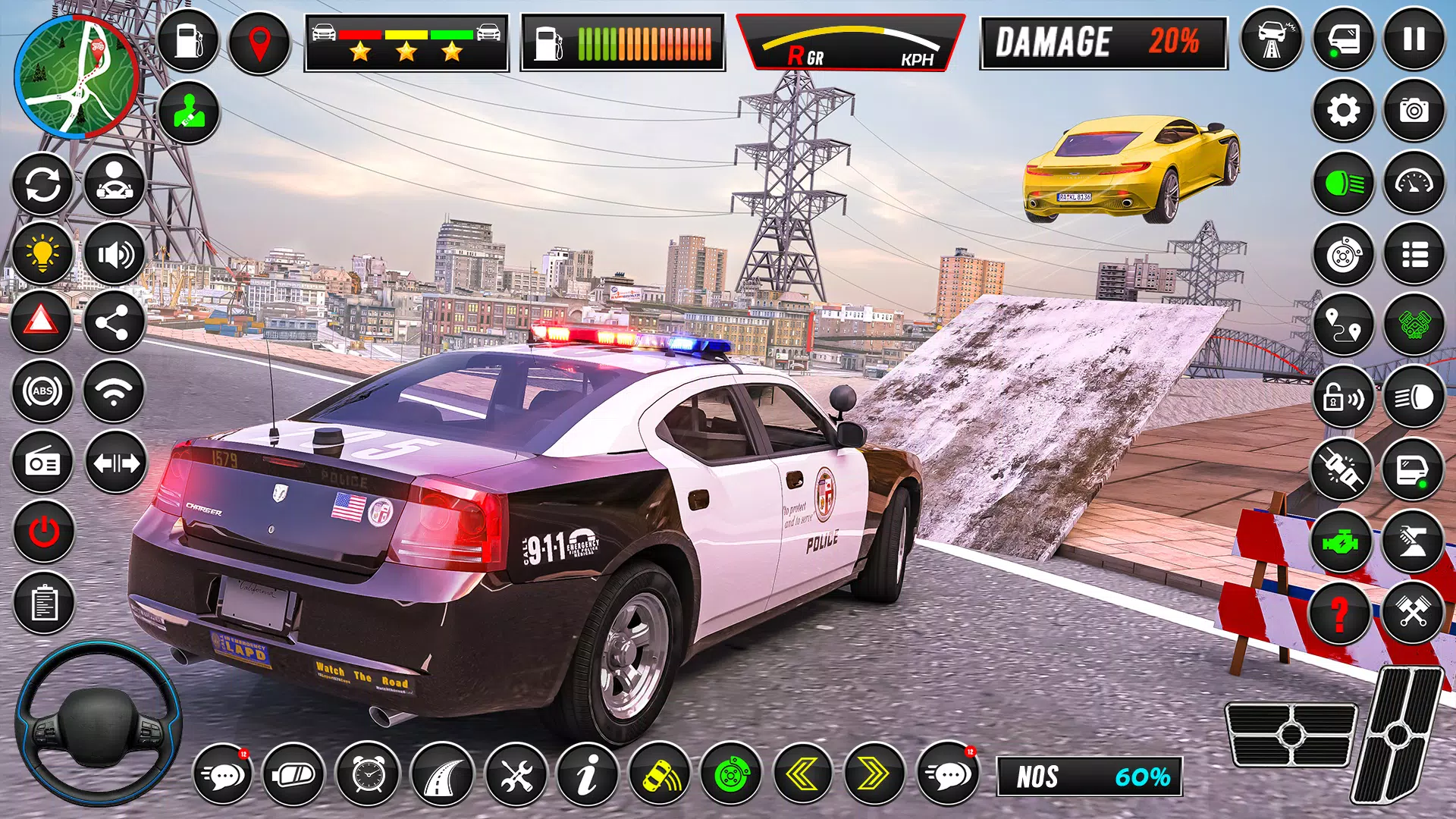 警察追捕-警车游戏