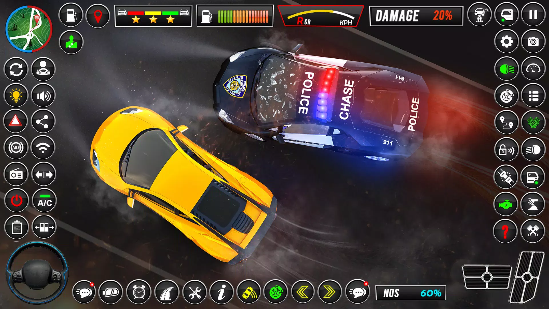 警察追捕-警车游戏