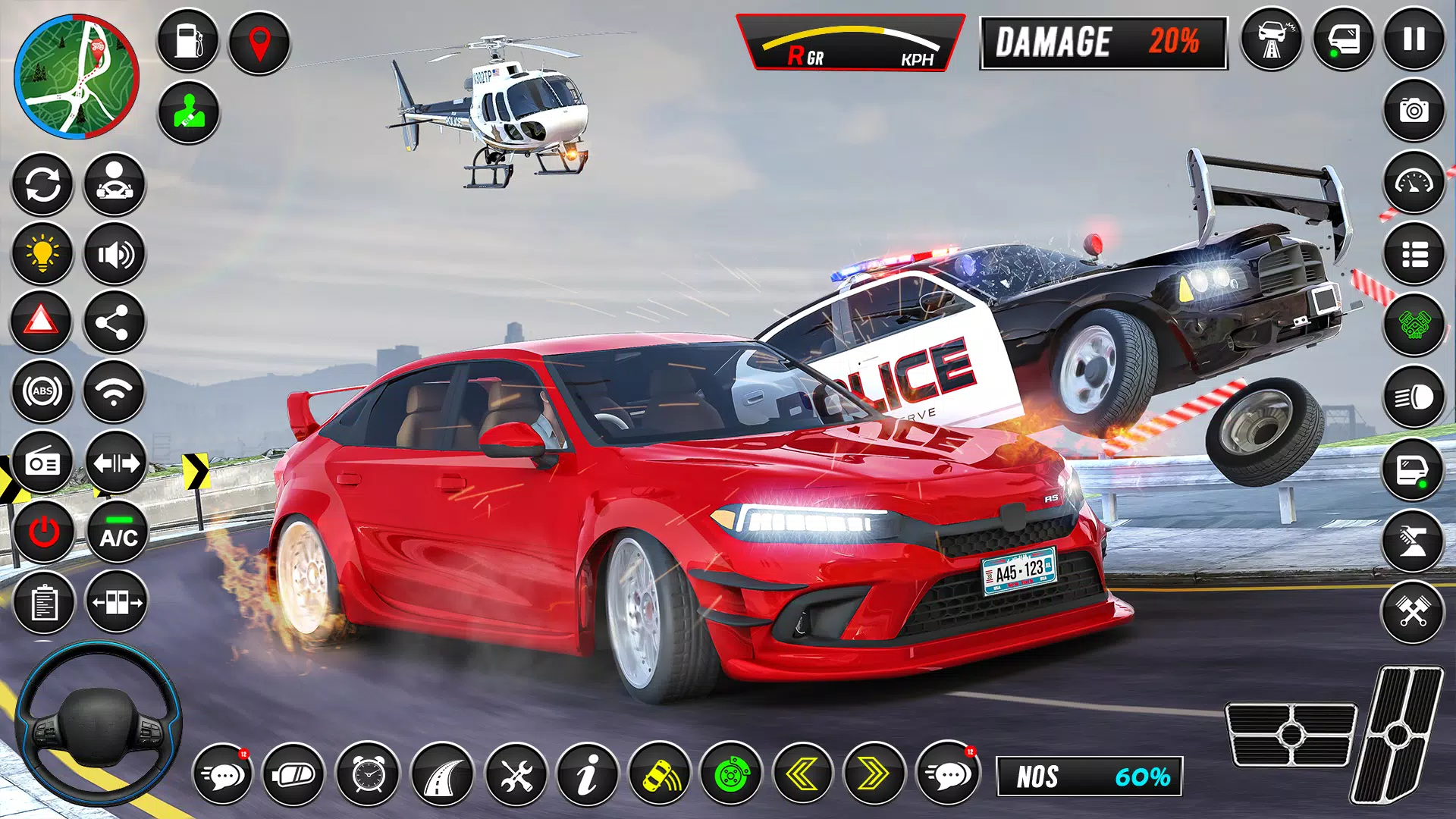 警察追捕-警车游戏