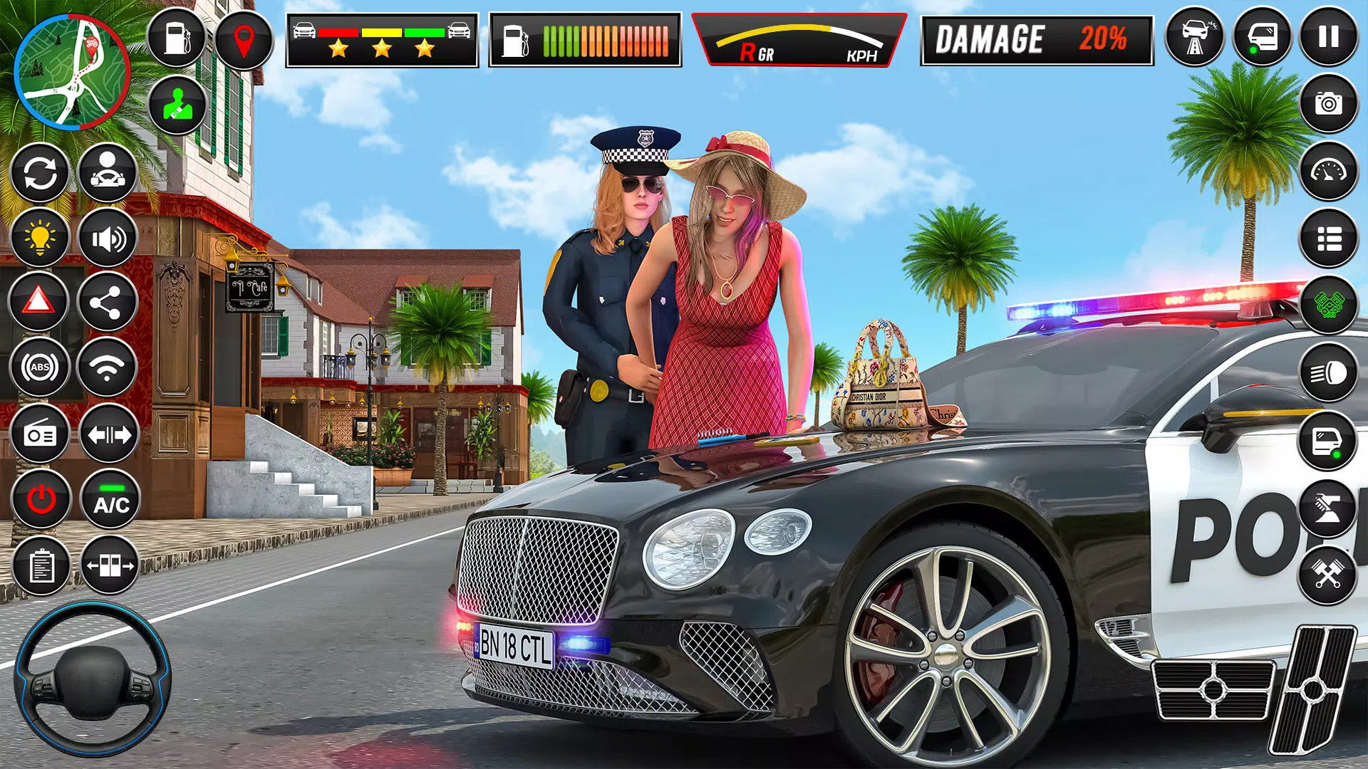 警察追捕-警车游戏