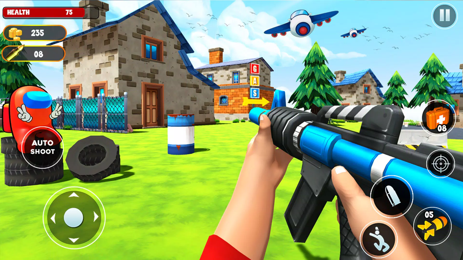 Gun Battle Shooter: 未来之役 游戏 多人