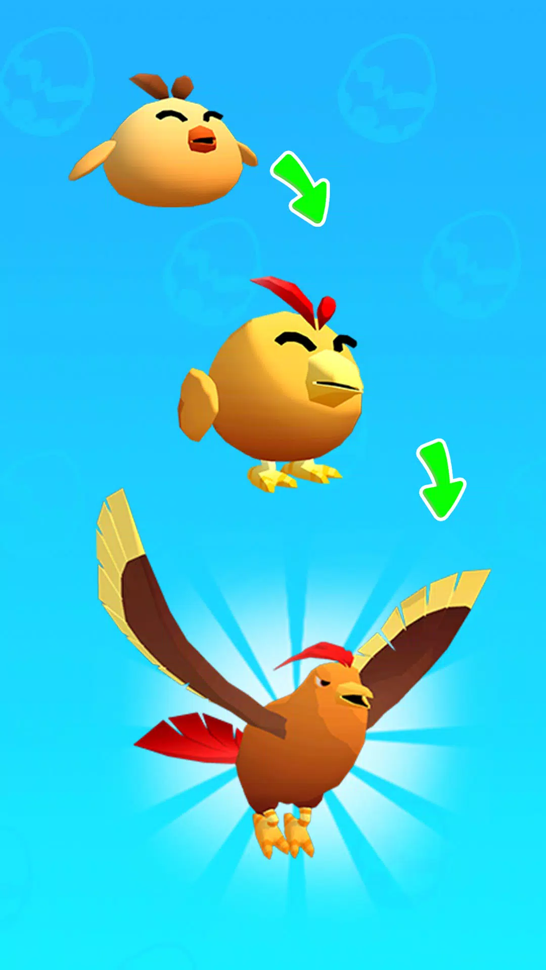 怪物进化奔跑与战斗