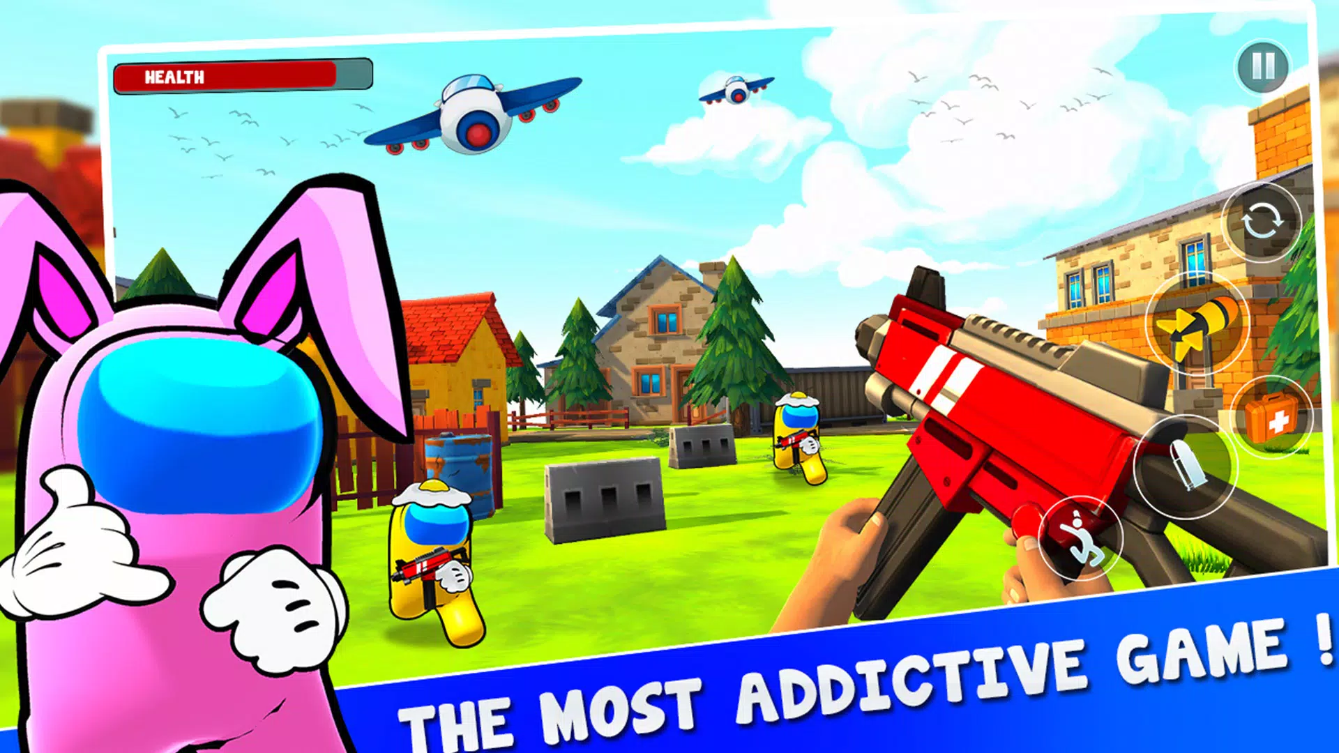 Gun Battle Shooter: 未来之役 游戏 多人