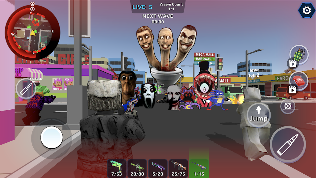 Nextbots:围剿(辅助菜单)