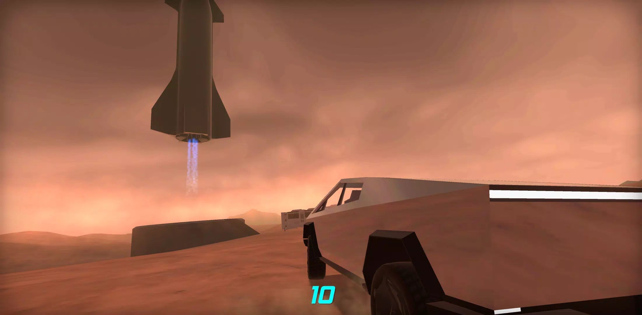 火星上的探测车